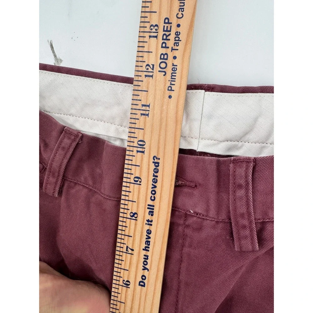 Polo Ralph Lauren Chino Pants‎ 31x32 Men Burgundy Classic Fit Preppy Golf
